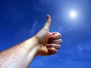 thumbs up