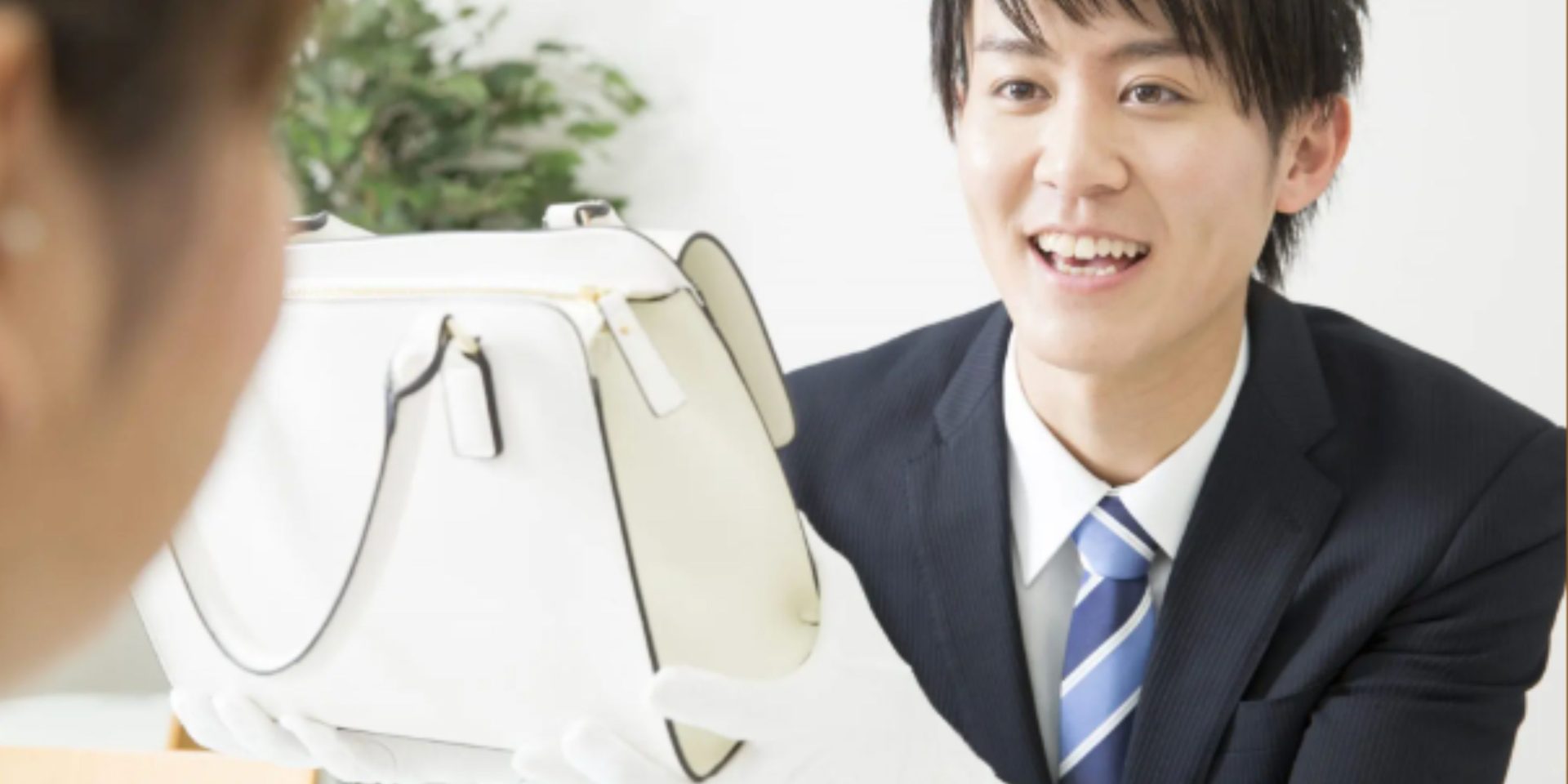 出張買取の様子