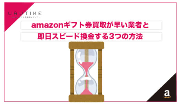 amazonギフト券 スピード 買取