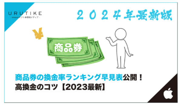 商品券 換金率