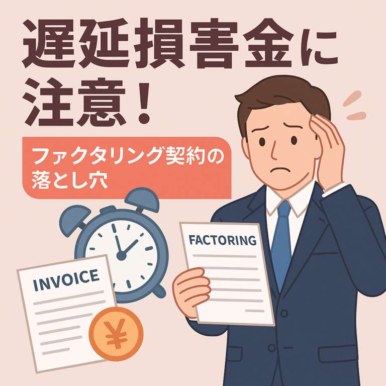 ファクタリング 遅延損害金