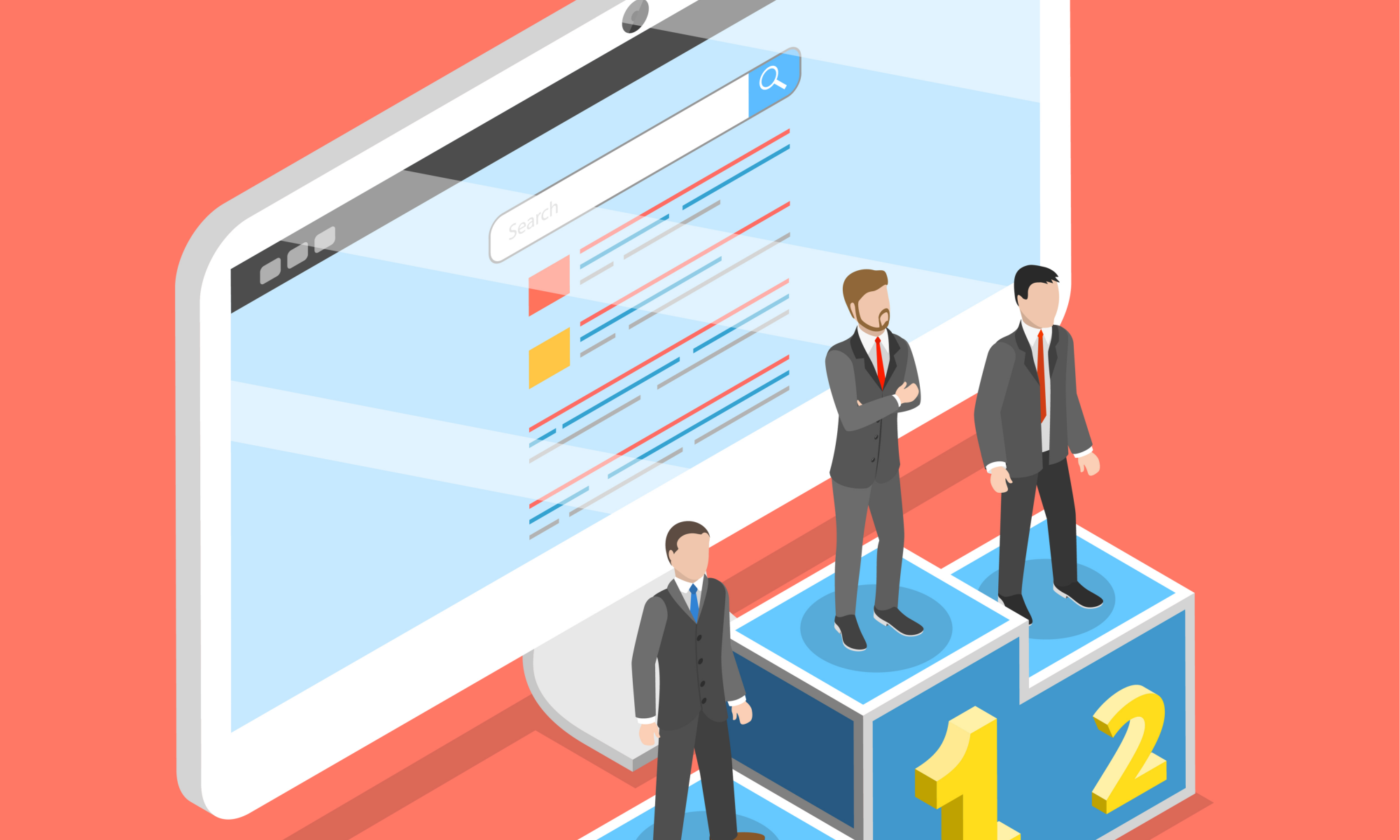 新規ページ 検索順位 上下